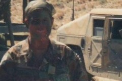 U.S. Army:  combat-support military police officer and platoon leader